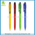 Fine bic pen 0.7mm transparent plastic ballpoint pen wholesale